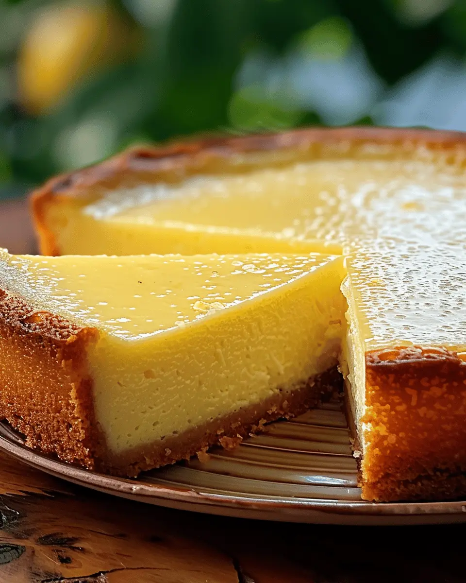 Italian Grandma’s Lemon Custard Cake