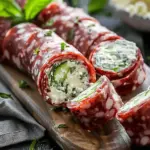 Keto Salami Roll-Ups