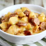 Slow Cooker Sausage and Potato Casserole