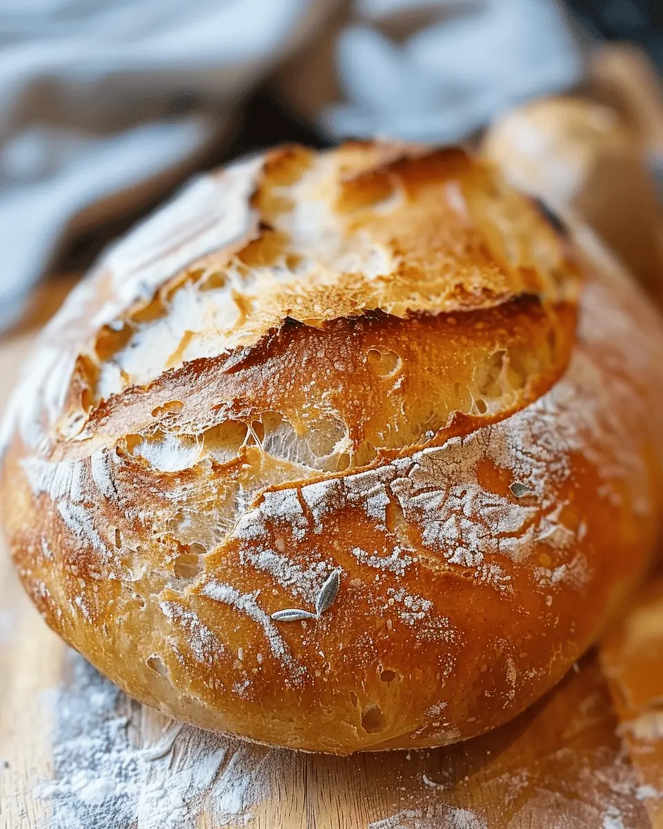 4-Ingredient Artisan Bread Recipe: Easy and Homemade Perfection