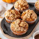 Apple Pumpkin Streusel Muffins Small Batch