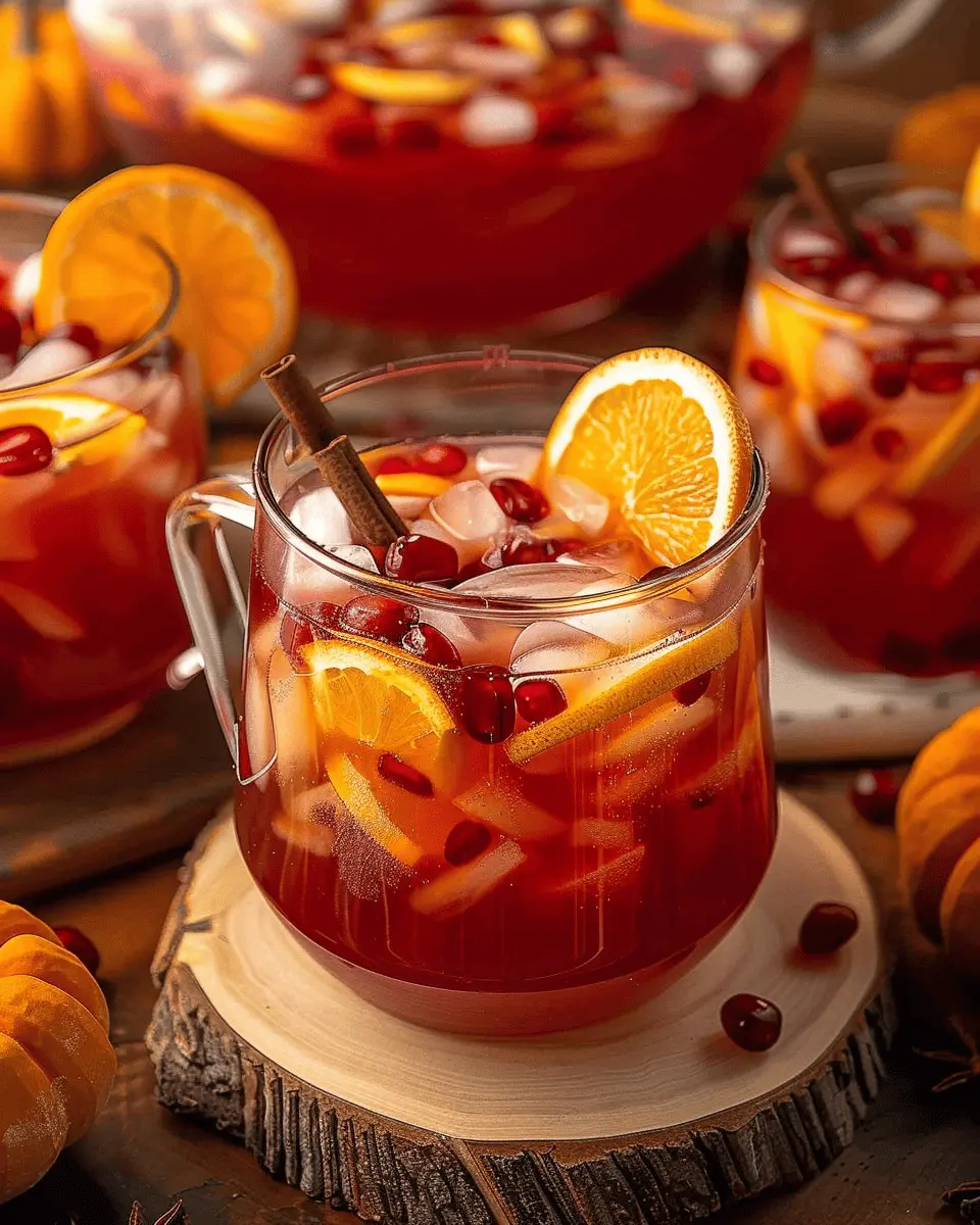 Autumn Punch: Easy, Cozy Recipe for Your Fall Gatherings