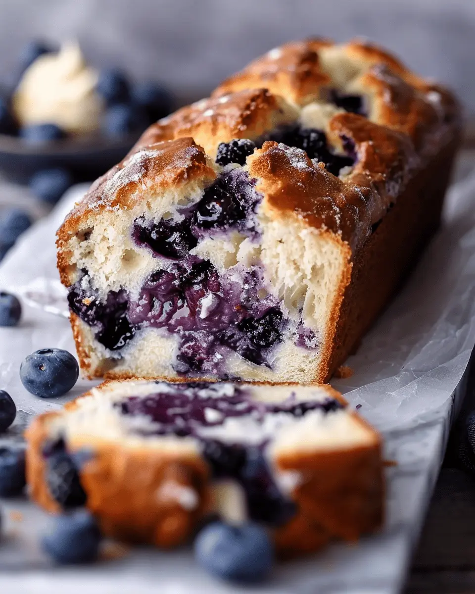 Blueberry Cream Cheese Bread: The Best Indulgent Breakfast Treat