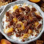 Bourbon Peach Pecan Dip