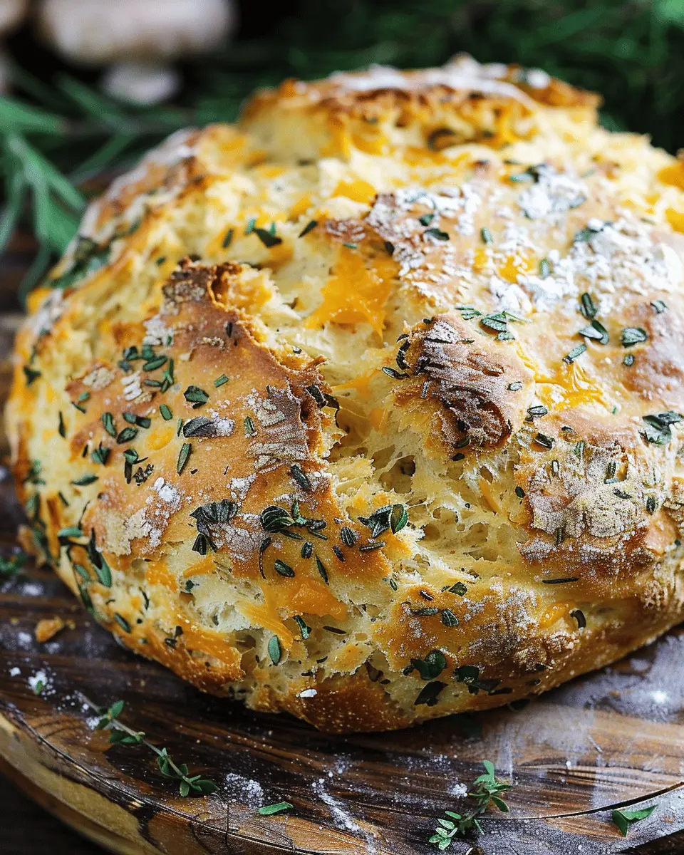 Cheddar and Herb Soda Bread: Best Recipe for Home Bakers