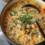 Cheeseburger Soup