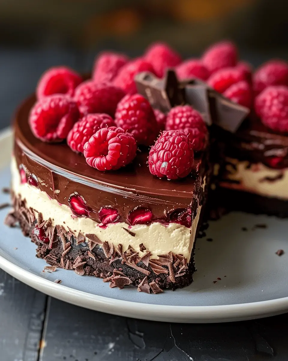 Dark Chocolate Raspberry Cheesecake: A Decadent Delight to Savor