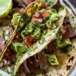 Grilled Steak Tacos with Avocado Salsa