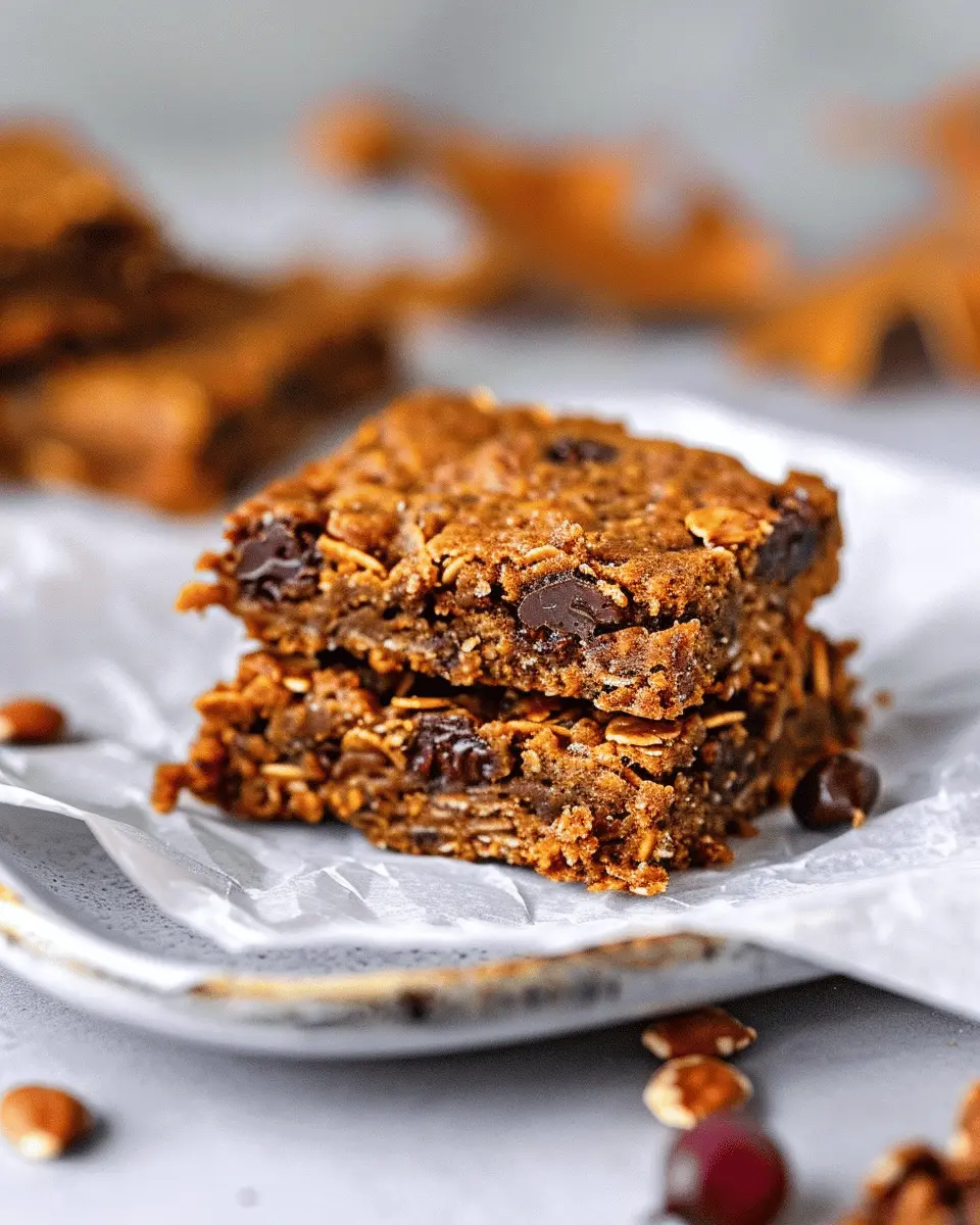 Healthy Pumpkin Oatmeal Bars for a Deliciously Guilt-Free Treat