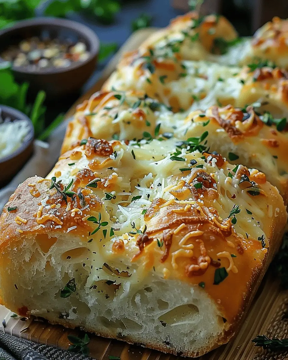 Italian Herbs and Cheese Bread: The Best Homemade Delight
