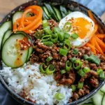 Korean Ground Beef Bowl