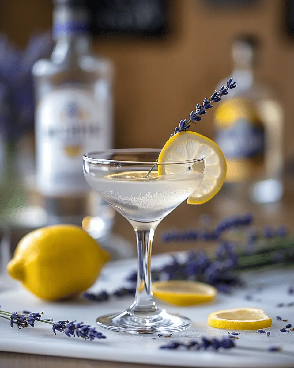 Lavender Lemon Drop Martini: The Best Refreshing Twist at Home