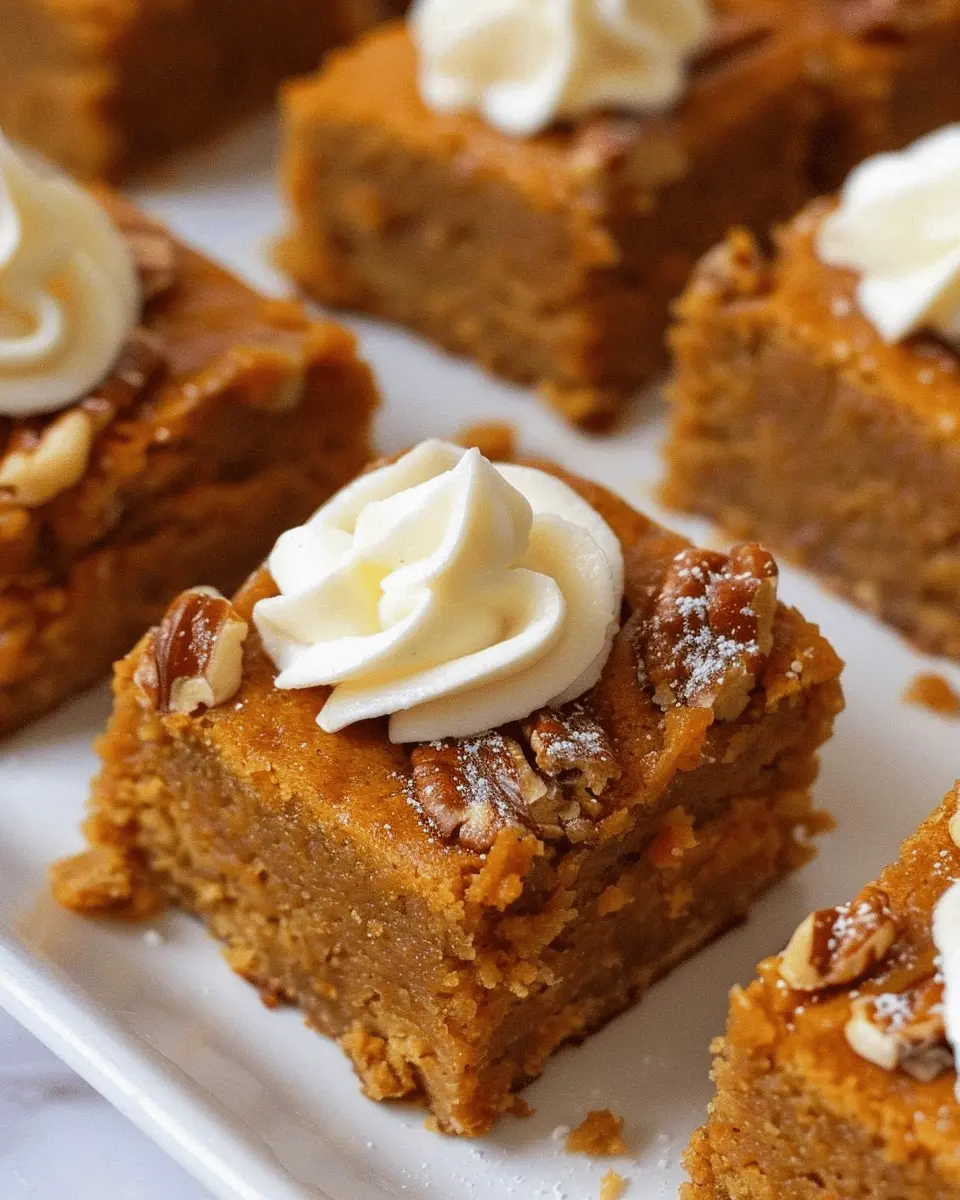 Paula Deen Pumpkin Bars: Easy Autumn Treat for Cozy Evenings