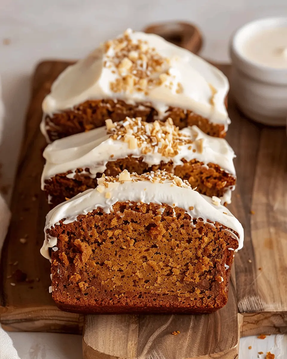 Pumpkin Bread: The Best Recipe with Cream Cheese Frosting