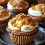 Pumpkin Cheesecake Muffins