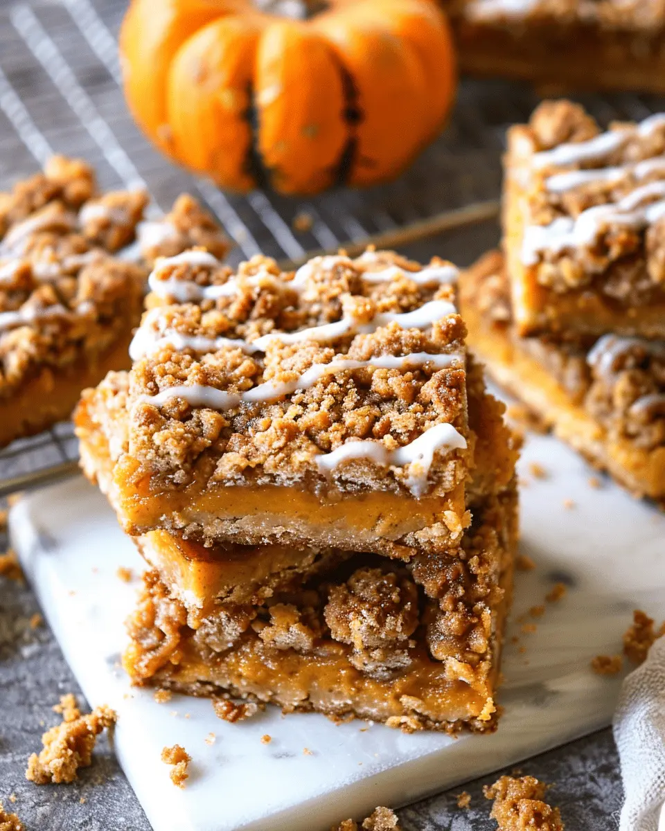 Pumpkin Streusel Bars: The Best Fall Treat You’ll Love to Bake