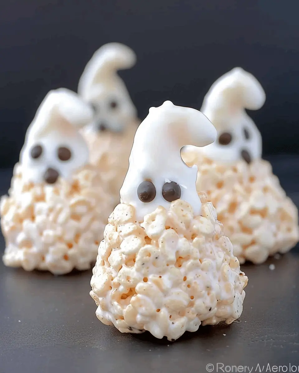 Rice Krispie Treat Ghosts: Easy, Fun Halloween Treats for All