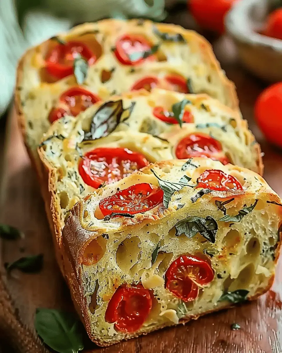 Savory Caprese Bread: The Best Easy Recipe for Flavorful Fun