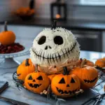 Skellington Cheese Ball Appetizer