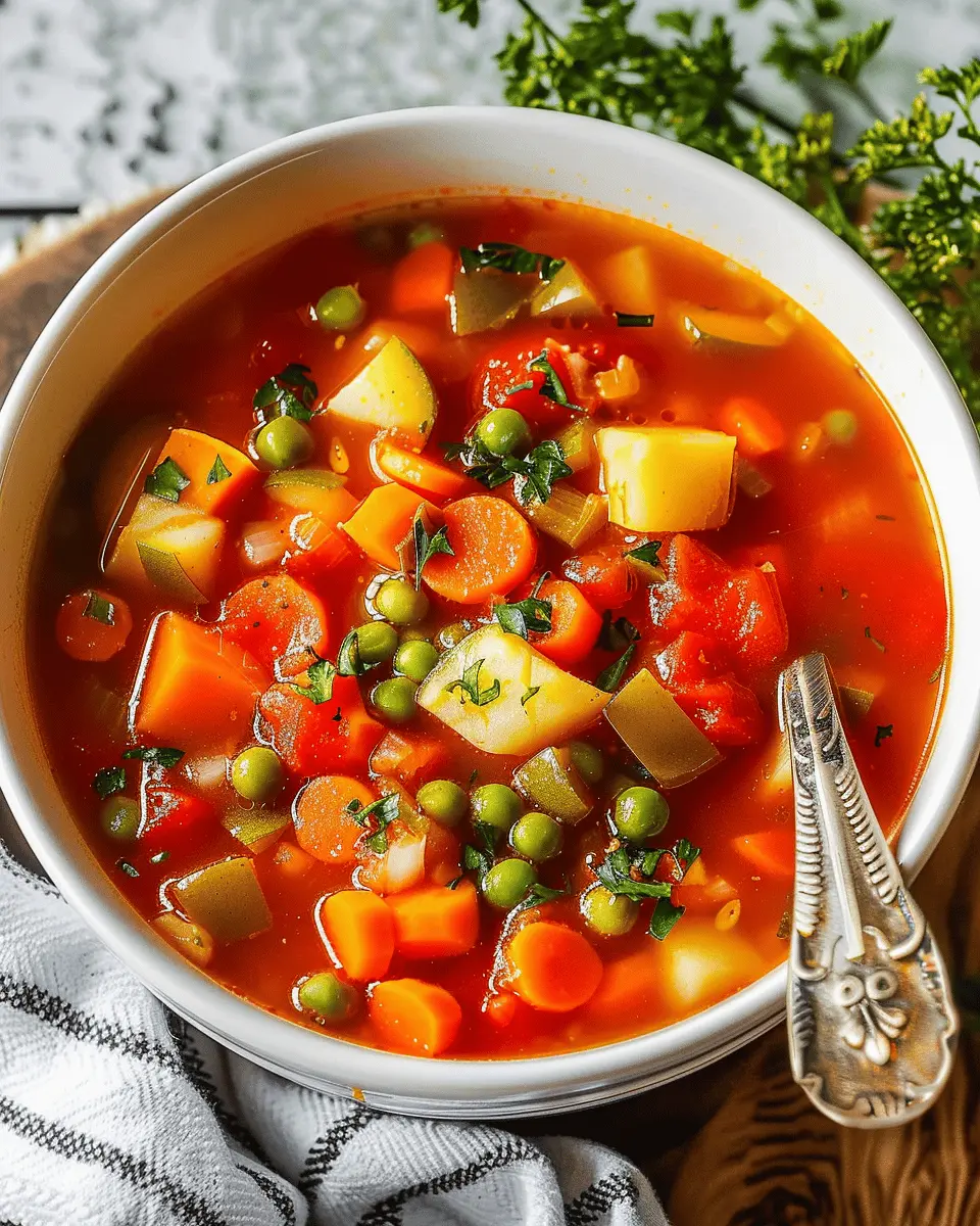 Vegetable Soup: The Best Comforting Recipe for Cozy Days
