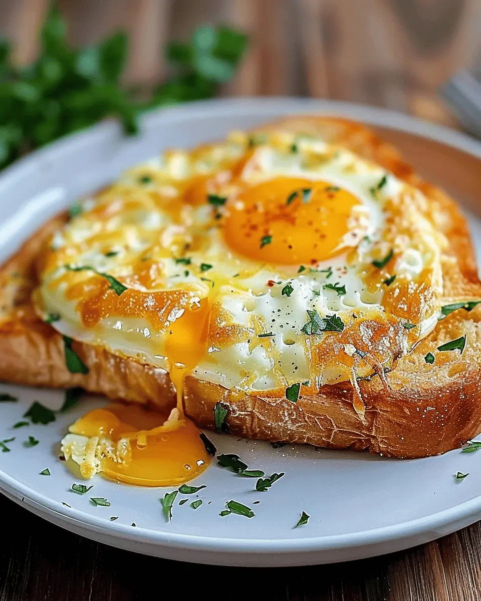 Cheesy Egg Toast: The Easy Breakfast You’ll Love with Turkey Bacon