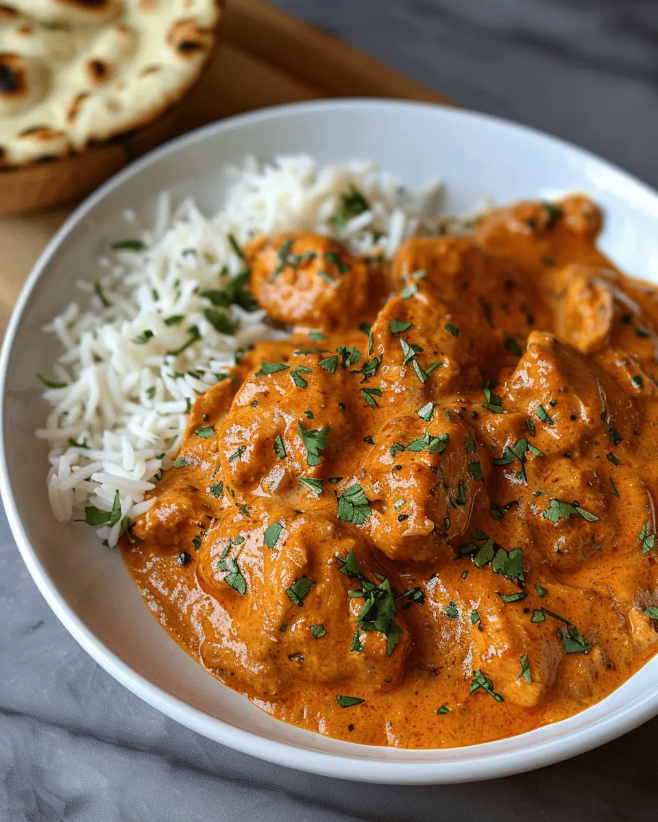 Quick Easy Homemade Butter Chicken: Indulge in Comfort Food at Home