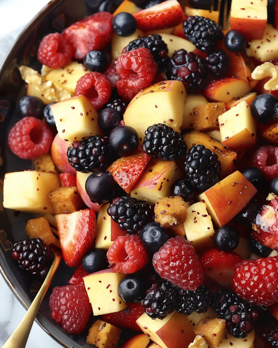 Fall Fruit Salad: Easy & Refreshing Twist for Autumn Gatherings