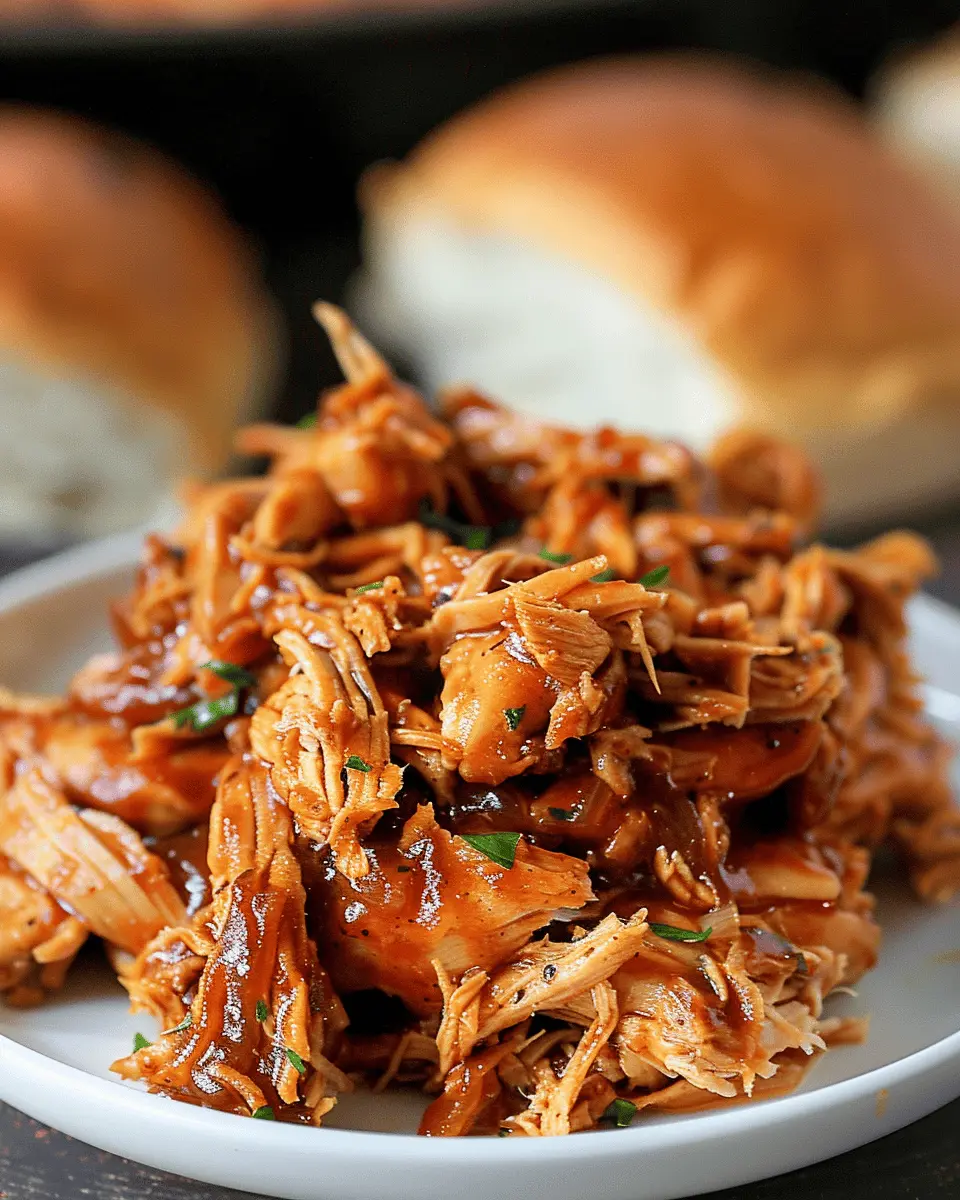 Crockpot BBQ Chicken: Easy Pulled Chicken for Busy Weeknights