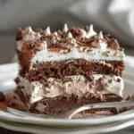 Brownie Refrigerator Cake