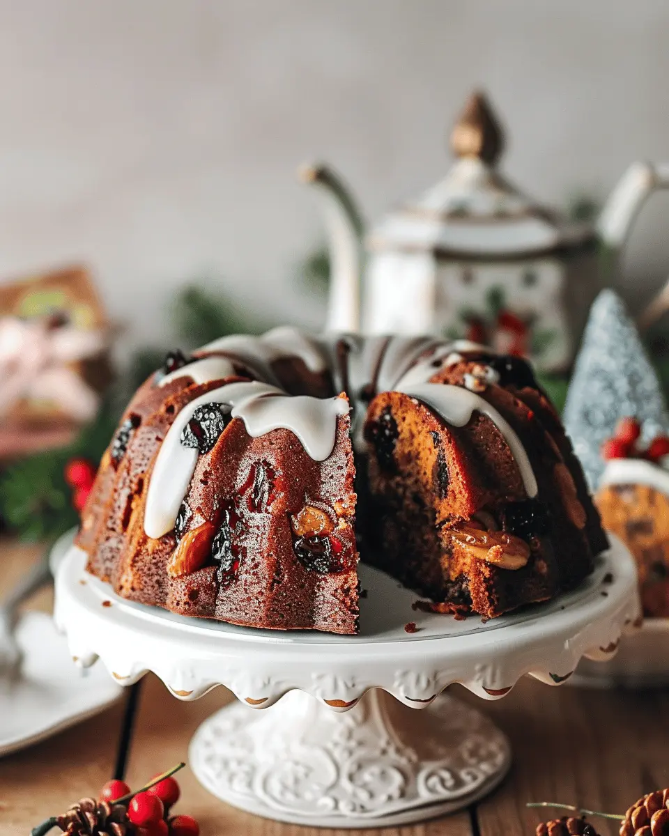 Healthy Christmas Fruit Bundt Cake: A Festive Delight for Everyone