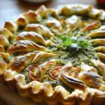 Tarte Au Soleil with Pesto