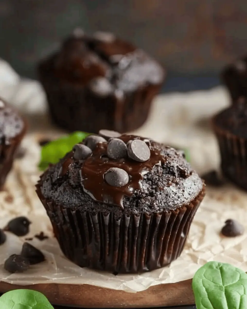 Chocolate Spinach Muffins: Indulgent Treats for Guilt-Free Snacking