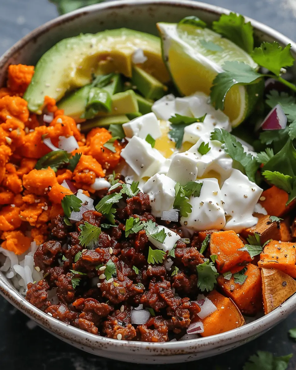 Sweet Potato Taco Bowl: Easy, Flavorful Recipe with Turkey Bacon