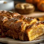 Pumpkin Spice Pull Apart Bread with Biscuits