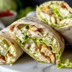 Chopped Chicken Caesar Salad Wrap Recipe