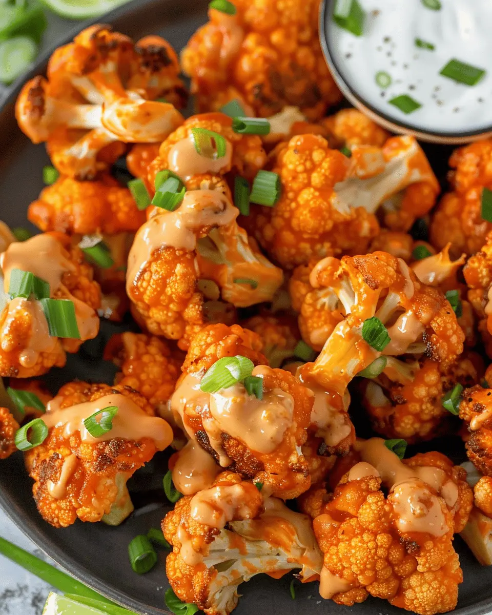 Air Fryer Buffalo Cauliflower: Easy Spicy Snack You’ll Love