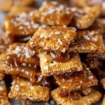 Salted Caramel Cracker Bites
