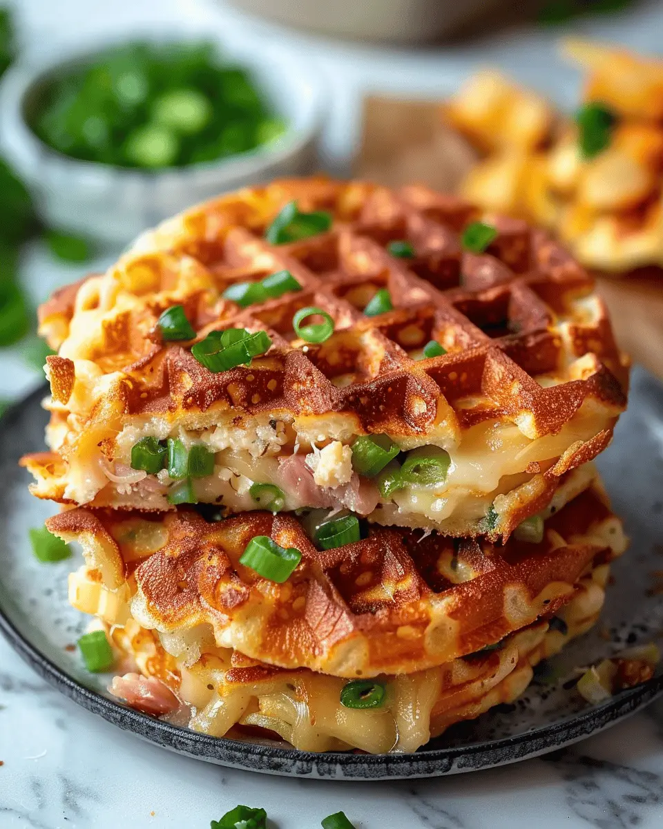 Savory Tuna Melt Chaffle: The Easy, Delicious Twist on Comfort Food
