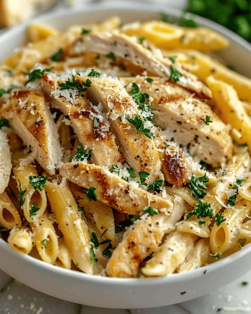 Healthy Garlic Parmesan Chicken Pasta: A Simple Indulgence for All