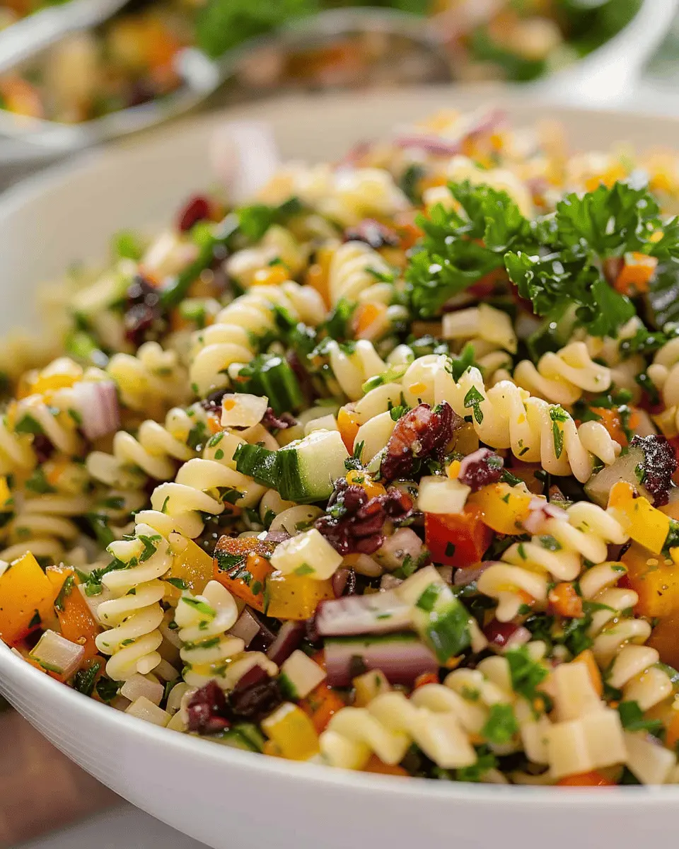 Fall Harvest Pasta Salad: Easy, Delicious Recipe with Turkey Bacon