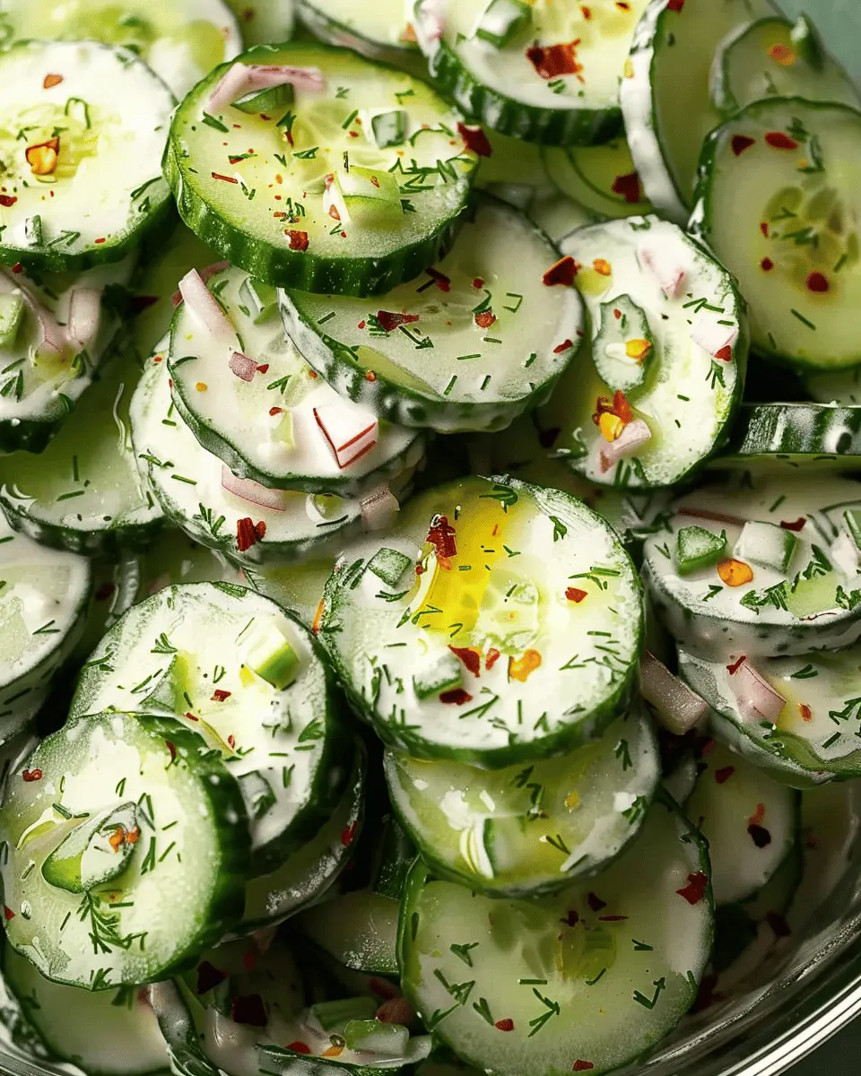 Classic Cucumber Ranch Crack Salad with Turkey Bacon and Chicken Ham
