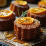 Orange Ginger Honey Cakes