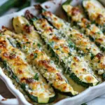 Baked Parmesan Zucchini