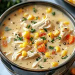 Ultimate Crockpot Chicken Corn Chowder