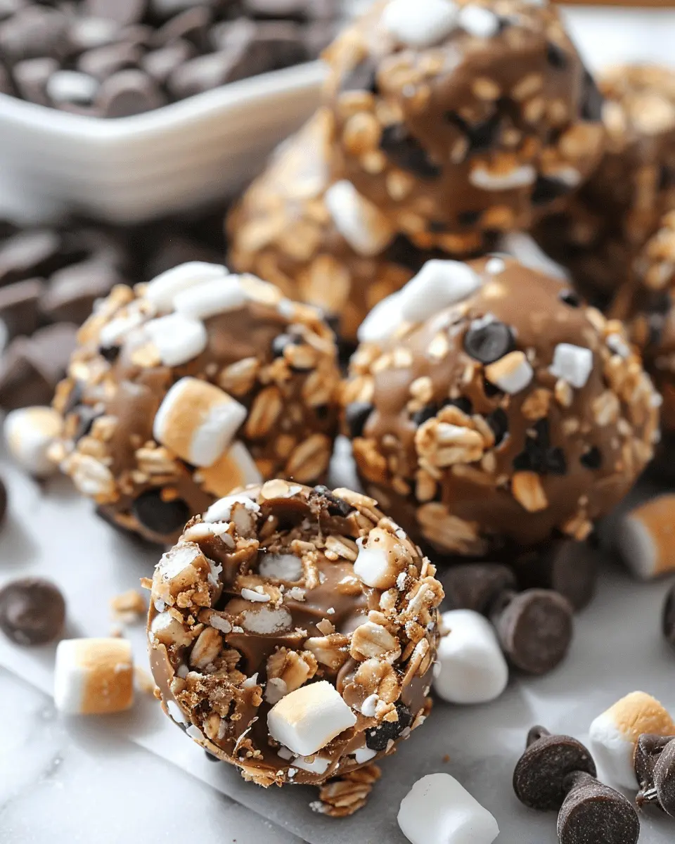 S’mores Energy Bites: Easy No-Bake Treat for Satisfying Cravings