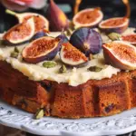 Orange Cardamom Fig Cake