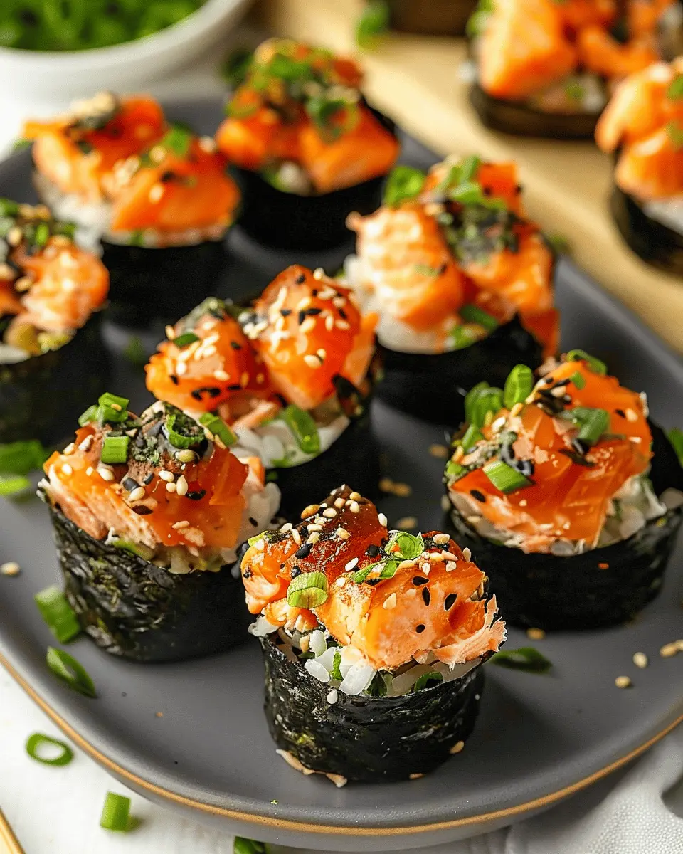 Easy Baked Salmon Sushi Cups: A Healthy and Fun Twist for Family Meals