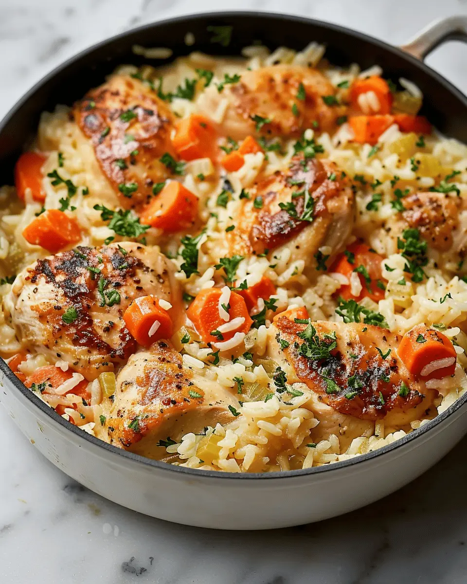 One-Pot Chicken & Rice: Easy Gluten-Free Comfort Food Delight