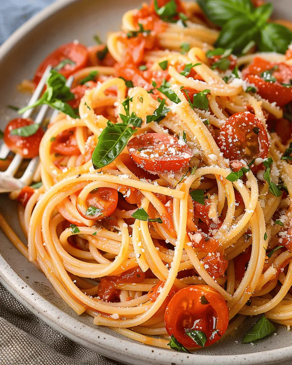 Tomato Basil Pasta: The Easy, Indulgent Comfort You Crave