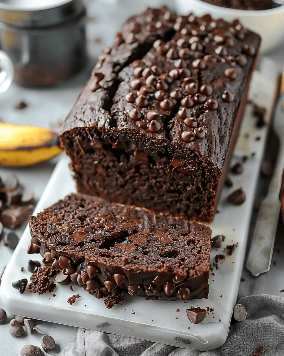 Chocolate Banana Bread: The Best Indulgent Treat for Any Occasion